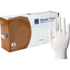 Vinyl Powder Free Gloves Extra Large